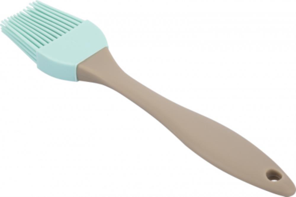 93-SI-CU-11.9 Кисточка кулинарная силиконовая 17 см (бежевая с мятным) Linea Silicone, шт 93-SI-CU-11.9 Кисточка кулинарная силиконовая 17 см (бежевая с мятным) Linea Silicone, шт