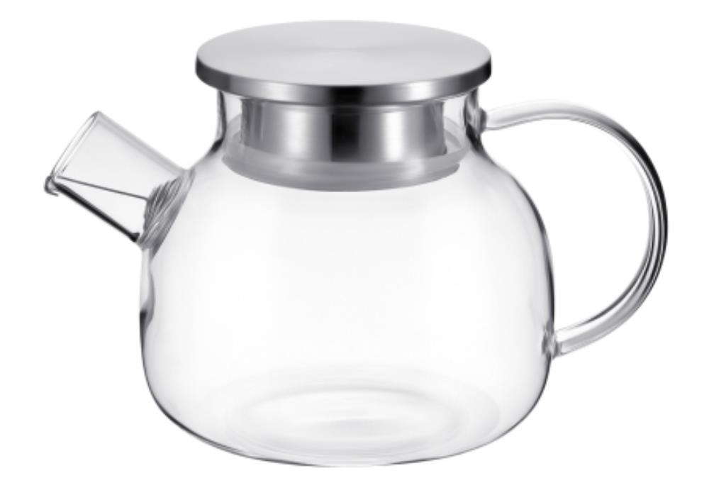 93-FR-TEA-12-1000 Чайник заварочный 1л Linea FRANCO боросиликатное стекло, нержавеющая сталь 93-FR-TEA-12-1000 Чайник заварочный 1л Linea FRANCO боросиликатное стекло, нержавеющая сталь