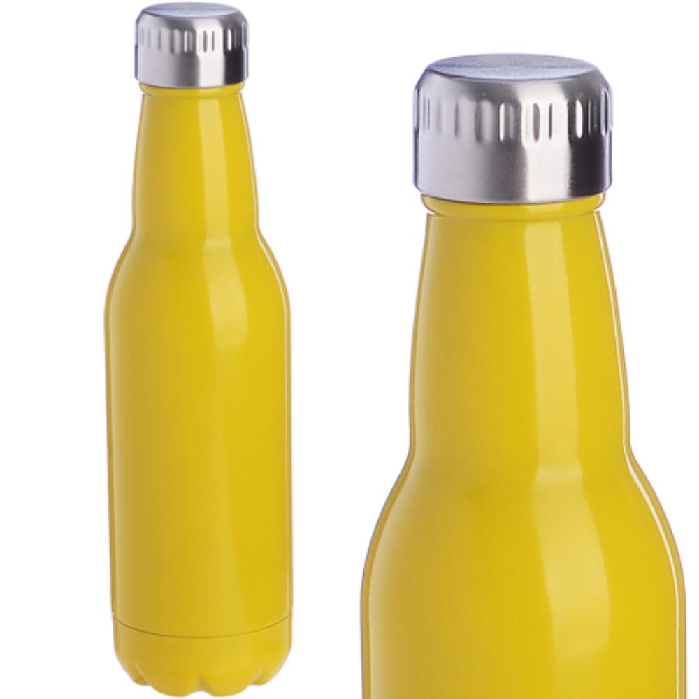 77020-5 Термобутылка 500мл. Drink, желтая (х20)