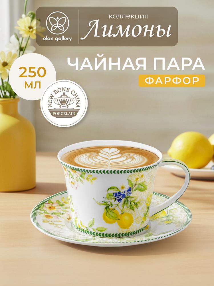 Чайная пара 2 пр. 250 мл 12,5*9,5*7 см Чайная пара 2 пр. 250 мл 12,5*9,5*7 см