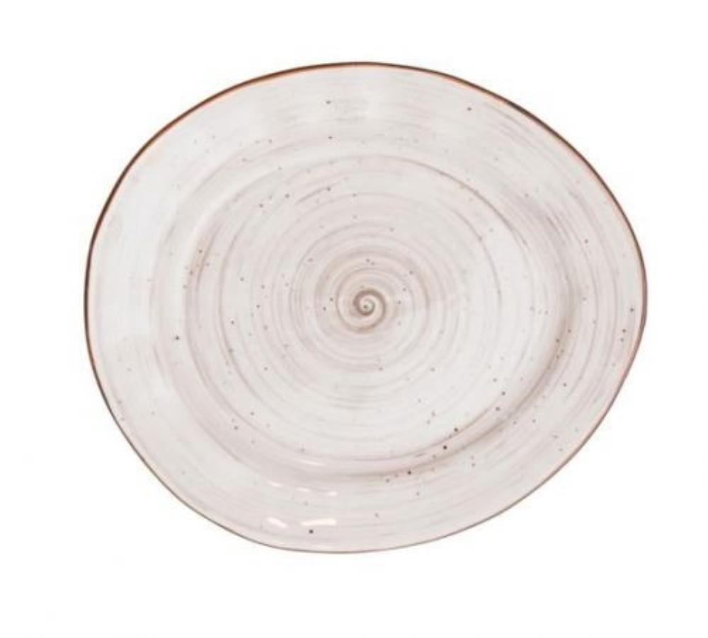 White Fusion Тарелка 22,5*19,5 см, P.L. Proff Cuisine (73040076/80002723) /6
