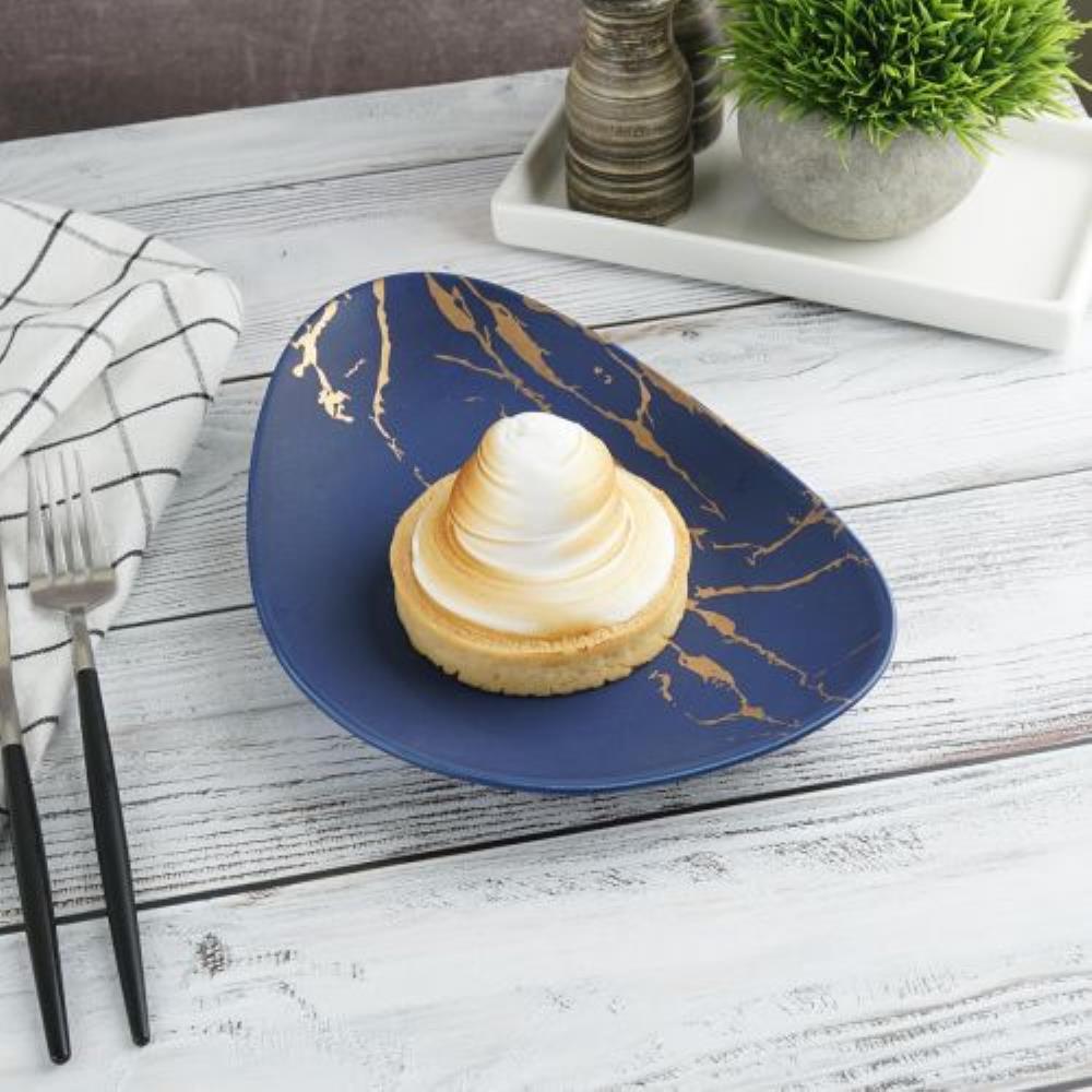 Blue Gold Тарелка 24,5*18 см, P.L. Proff Cuisine /6 Blue Gold Тарелка 24,5*18 см, P.L. Proff Cuisine /6