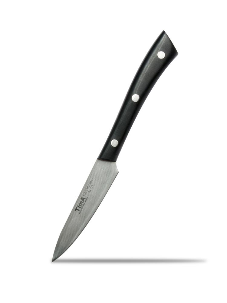 Нож для чистки овощей TimA серия BlackLine, 89мм Нож для чистки овощей TimA серия BlackLine, 89мм