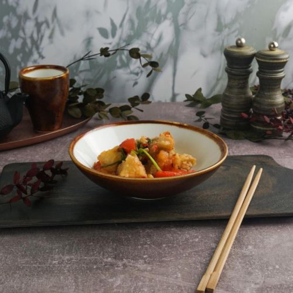 Proper Panasia Салатник d=18см, h=5 см, V=550мл, фарфор P.L.-ProffCuisine Proper Panasia Салатник d=18см, h=5 см, V=550мл, фарфор P.L.-ProffCuisine