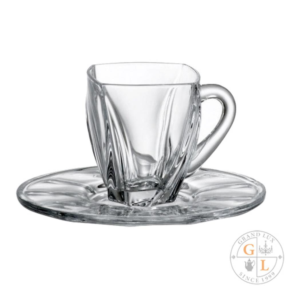 Crystalite Giftware Neptune Набор кофейных пар 160мл (6 пар) Crystalite Giftware Neptune Набор кофейных пар 160мл (6 пар)