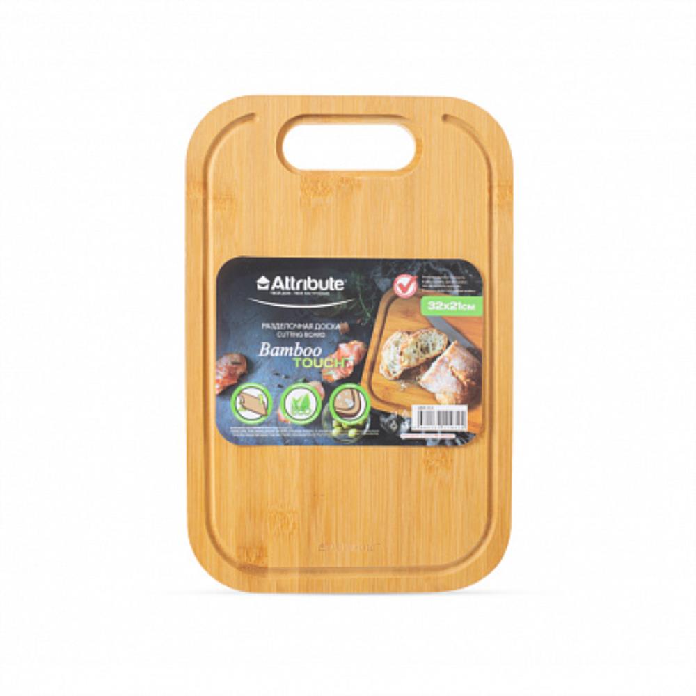BAMBOO TOUCH Разделочная доска 32х21х1.5см кратно 6 BAMBOO TOUCH Разделочная доска 32х21х1.5см кратно 6