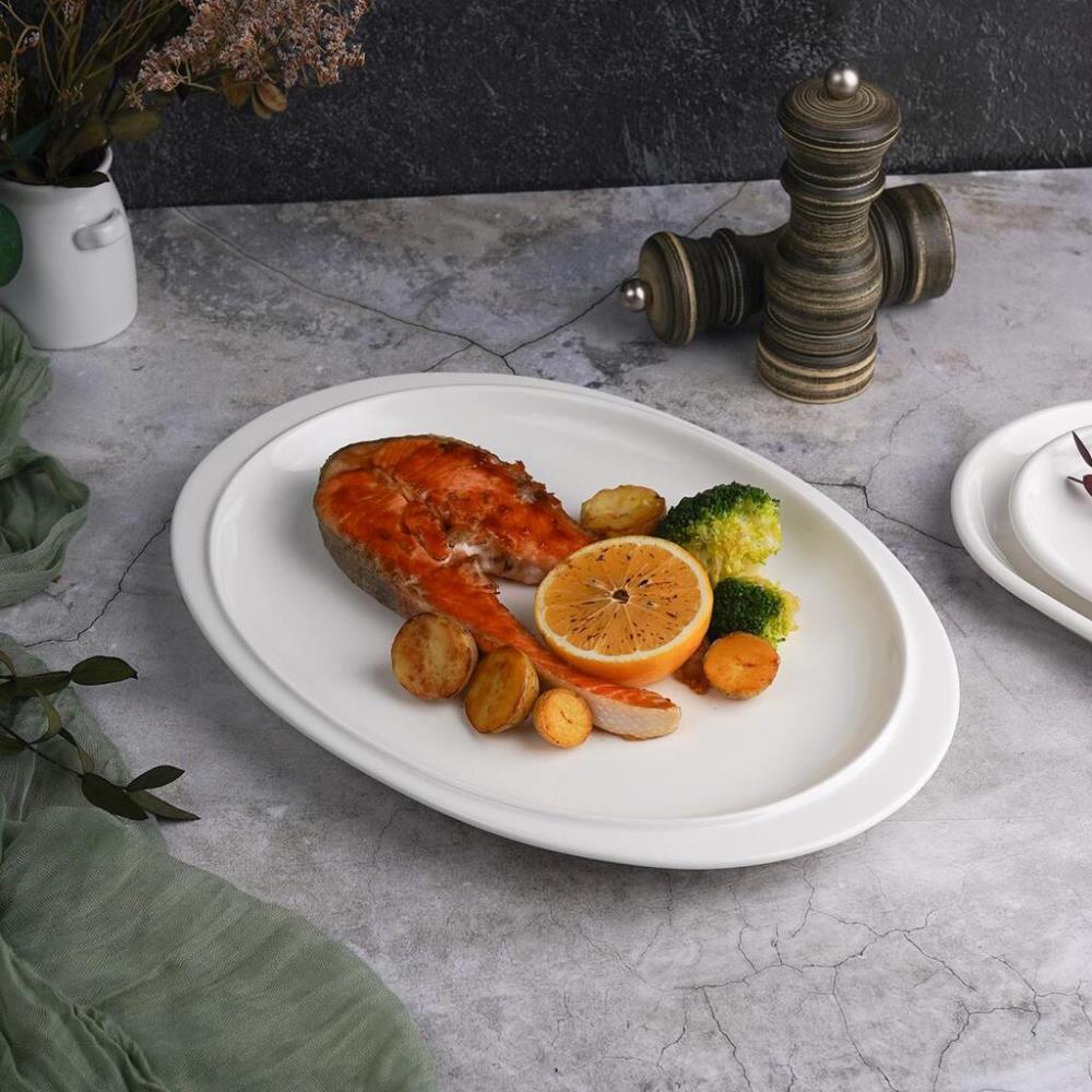 NEW Блюдо овальное 30*21,5 см h3 см с бортом белое фарфор P.L. Proff Cuisine NEW Блюдо овальное 30*21,5 см h3 см с бортом белое фарфор P.L. Proff Cuisine