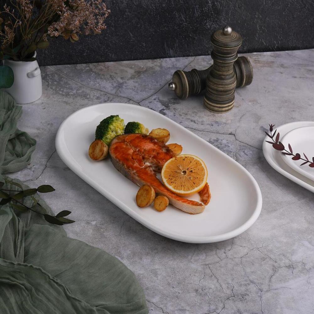 NEW Блюдо овальное 32,7*17,8 см h2,7 см для подачи белое фарфор P.L. Proff Cuisine NEW Блюдо овальное 32,7*17,8 см h2,7 см для подачи белое фарфор P.L. Proff Cuisine