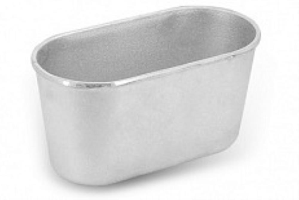 Хлебная форма алюм литая 22,5х12,2х11,5см овальная ТМ KUKMARA