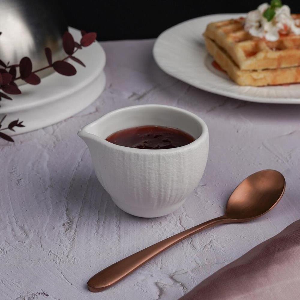 Frost White Moon Молочник соусник 100 мл d 6,8/6,3 см h5,4 см круглый фарфор, P.L. - Proff Cuisine Frost White Moon Молочник соусник 100 мл d 6,8/6,3 см h5,4 см круглый фарфор, P.L. - Proff Cuisine