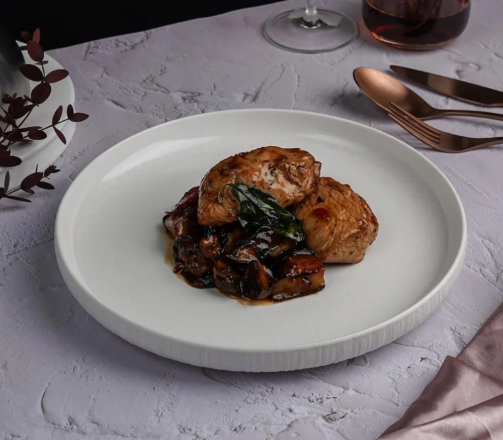 Frost White Moon Тарелка с бортом d=25 см, h=3см, P.L. - Proff Cuisine Frost White Moon Тарелка с бортом d=25 см, h=3см, P.L. - Proff Cuisine