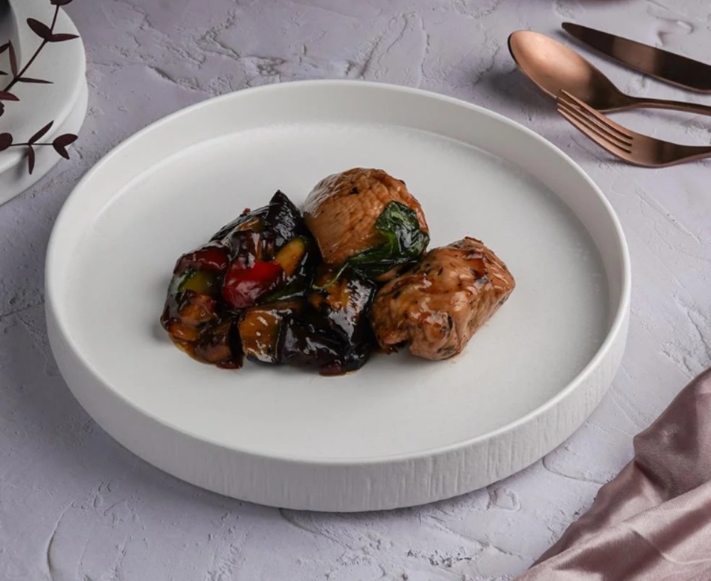 Frost White Moon Тарелка с бортом, d=25 см, h=3.5см, P.L. - Proff Cuisine Frost White Moon Тарелка с бортом, d=25 см, h=3.5см, P.L. - Proff Cuisine