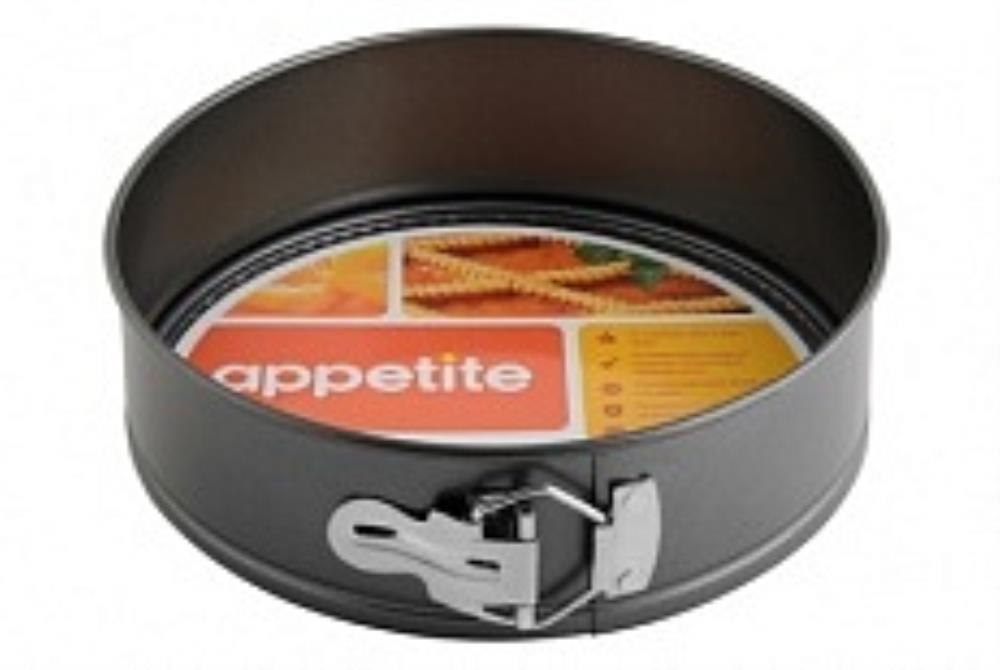 Форма д/выпечки а/пр 22х7см круг разъем ТМ Appetite Форма д/выпечки а/пр 22х7см круг разъем ТМ Appetite