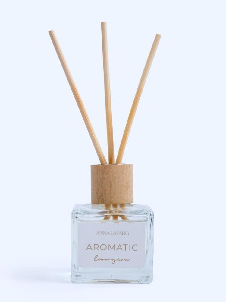 Ароматический диффузор, 70 мл, Lemograss, Aromatic Ароматический диффузор, 70 мл, Lemograss, Aromatic