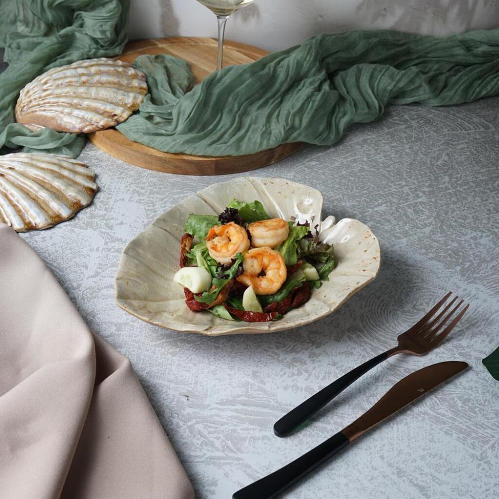 Pearl Leaf Frutti di Mare Блюдо для подачи 23*19 см h4,5 см 225 мл,керамика P.L. Proff Cuisine Pearl Leaf Frutti di Mare Блюдо для подачи 23*19 см h4,5 см 225 мл,керамика P.L. Proff Cuisine