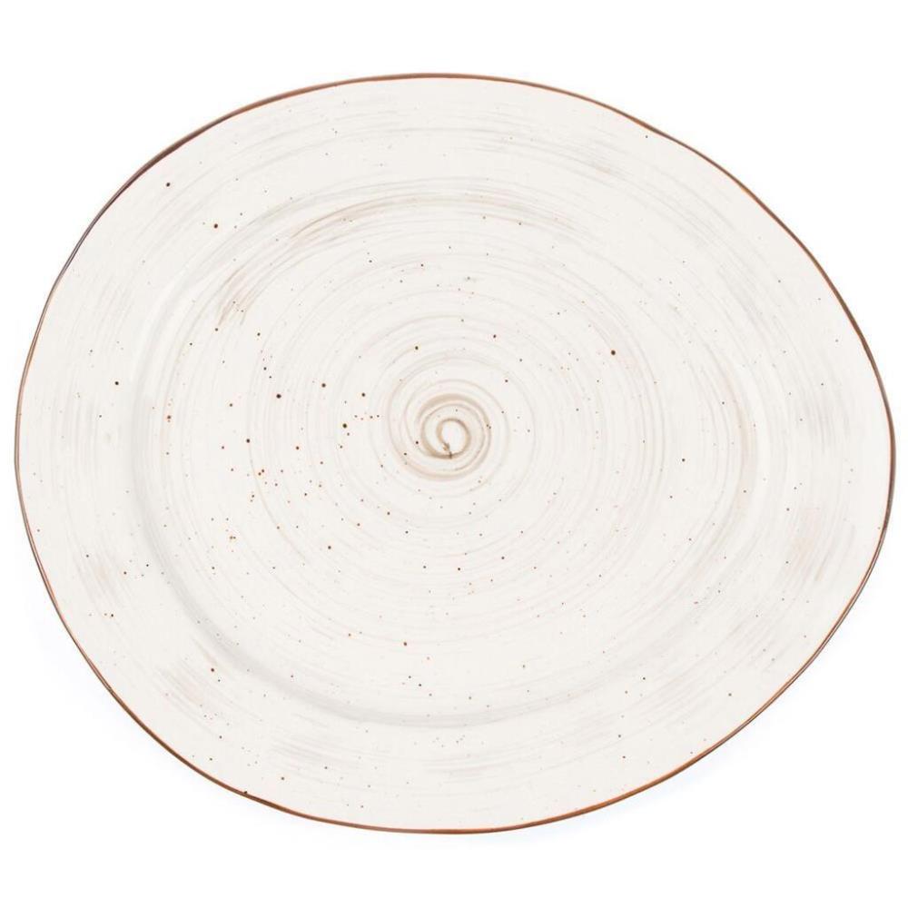 White Fusion Тарелка 17,5*15,5 см, P.L. Proff Cuisine /6