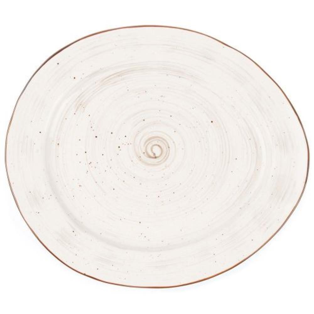 White Fusion Тарелка 26,5*22,5 см, P.L. Proff Cuisine /6