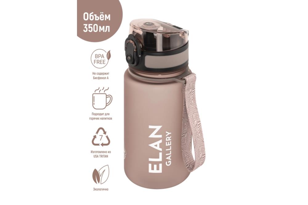 Бутылка для воды 350 мл 6,8*6,8*17 см Бутылка для воды 350 мл 6,8*6,8*17 см