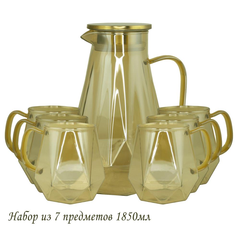 160-261 Набор графин 1850мл и 6 стаканов в под.уп.(х8) 160-261 Набор графин 1850мл и 6 стаканов в под.уп.(х8)
