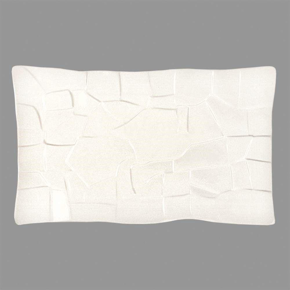 Texture Style Блюдо прямоугольное 32,5*19,5 см h2 см белое фарфор P.L. Proff Cuisine Texture Style Блюдо прямоугольное 32,5*19,5 см h2 см белое фарфор P.L. Proff Cuisine