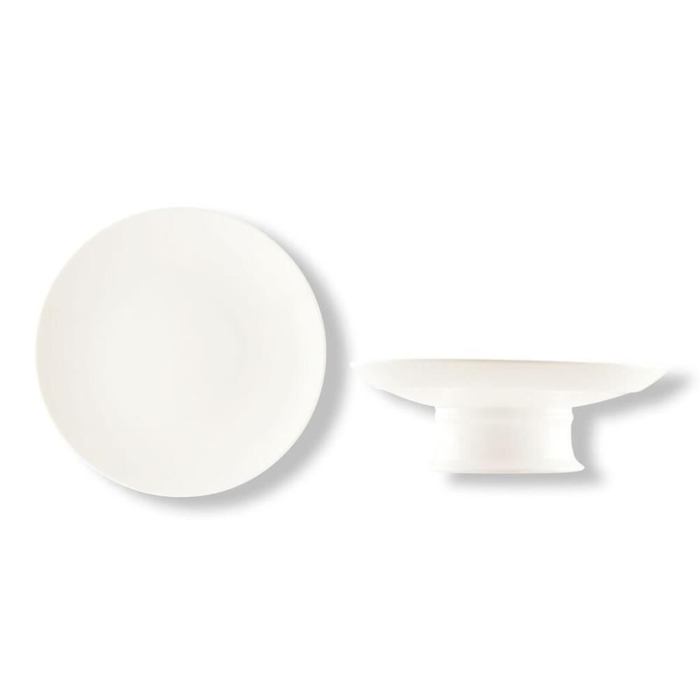 Proff Cuisine Блюдо для фруктов 30 см h9 см белое фарфор P.L.