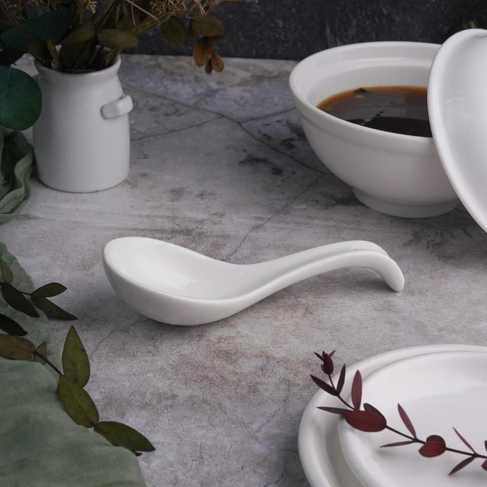 P.L. Proff Cuisine Ложка для мисосупа 15 см белая фарфор P.L. Proff Cuisine Ложка для мисосупа 15 см белая фарфор