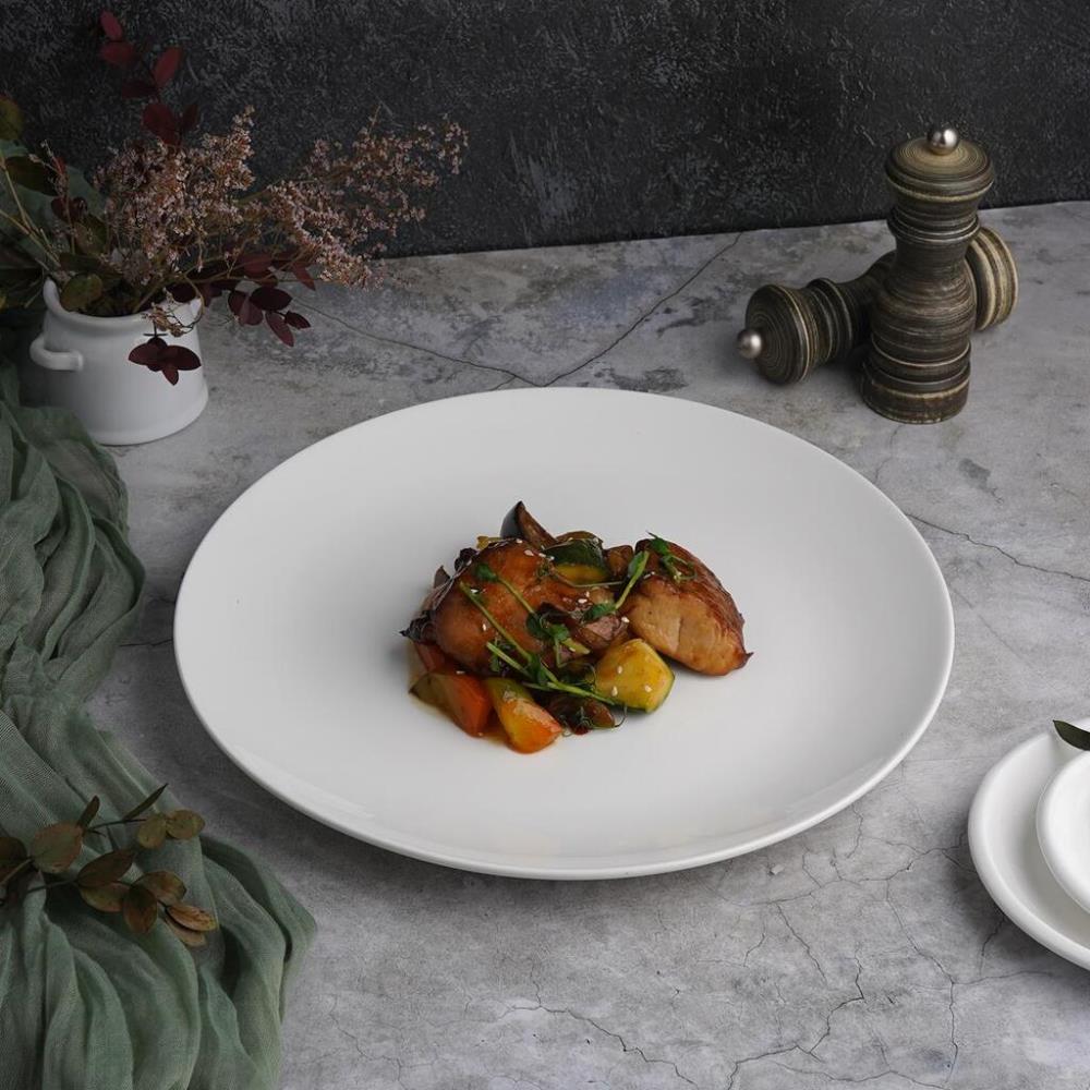 P.L. Proff Cuisine Тарелка d 31 см без борта белая фарфор P.L. Proff Cuisine Тарелка d 31 см без борта белая фарфор
