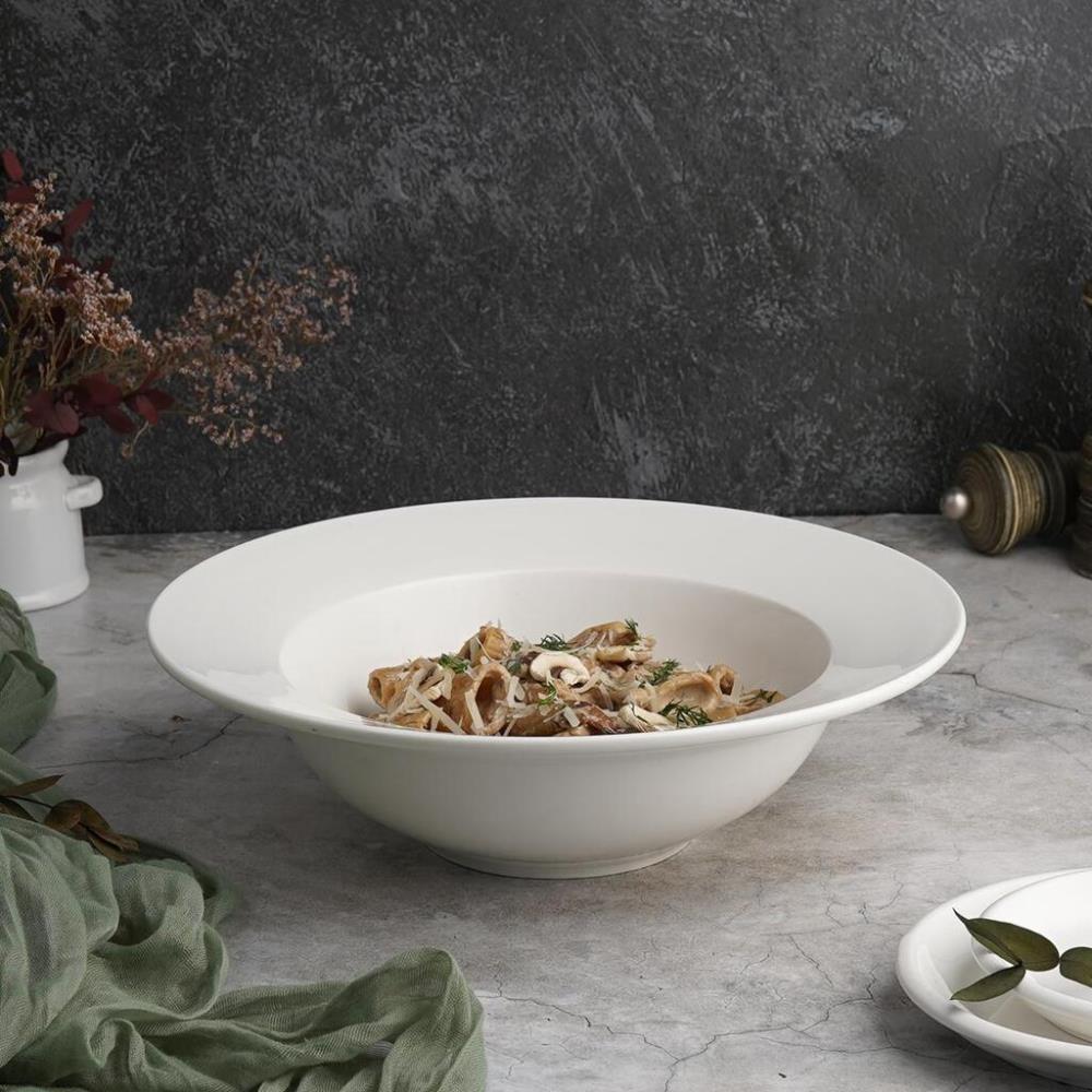 P.L. Proff Cuisine Тарелка глубокая 1000 мл d 27 см h8 см белая фарфор/3 P.L. Proff Cuisine Тарелка глубокая 1000 мл d 27 см h8 см белая фарфор/3
