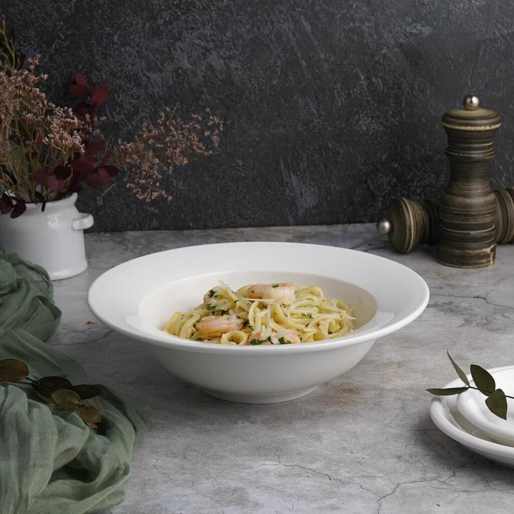 P.L. Proff Cuisine Тарелка глубокая 500 мл d 21 см h6,5 см белая фарфор P.L. Proff Cuisine Тарелка глубокая 500 мл d 21 см h6,5 см белая фарфор