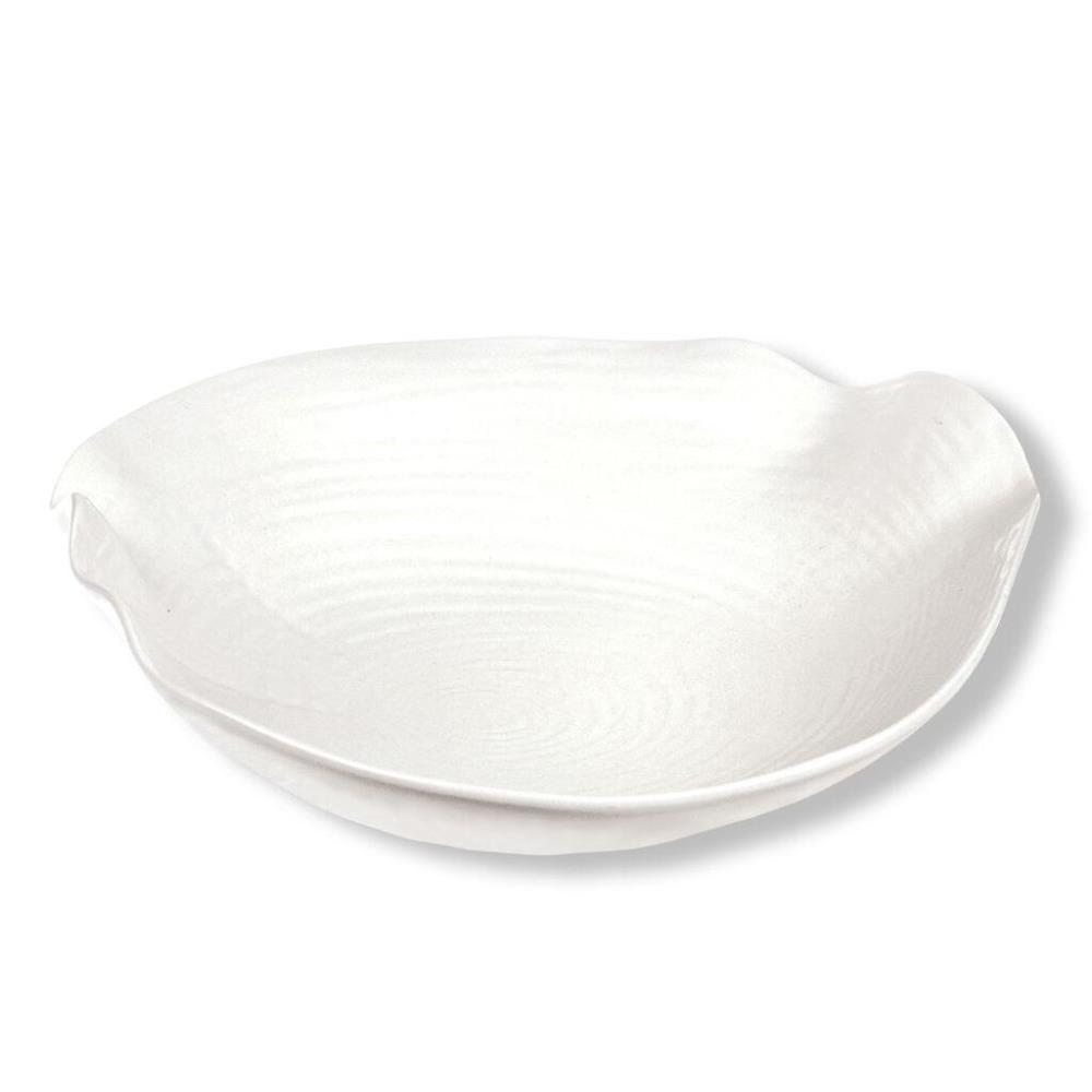 Relief Салатник 300 мл 22*20 см h6/3 см овальный белый фарфор P.L. Proff Cuisin Relief Салатник 300 мл 22*20 см h6/3 см овальный белый фарфор P.L. Proff Cuisin