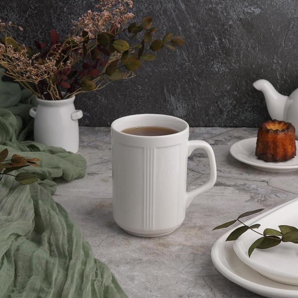 P.L. Proff Cuisine Кружка 320 мл белая d 7,8 см h11 см фарфор P.L. Proff Cuisine Кружка 320 мл белая d 7,8 см h11 см фарфор