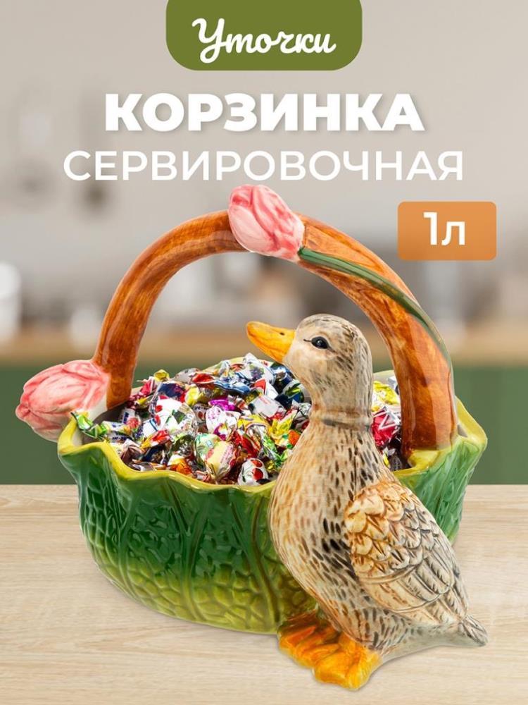 Корзинка сервировочная 1 л 24,2*19*18,3 см Корзинка сервировочная 1 л 24,2*19*18,3 см