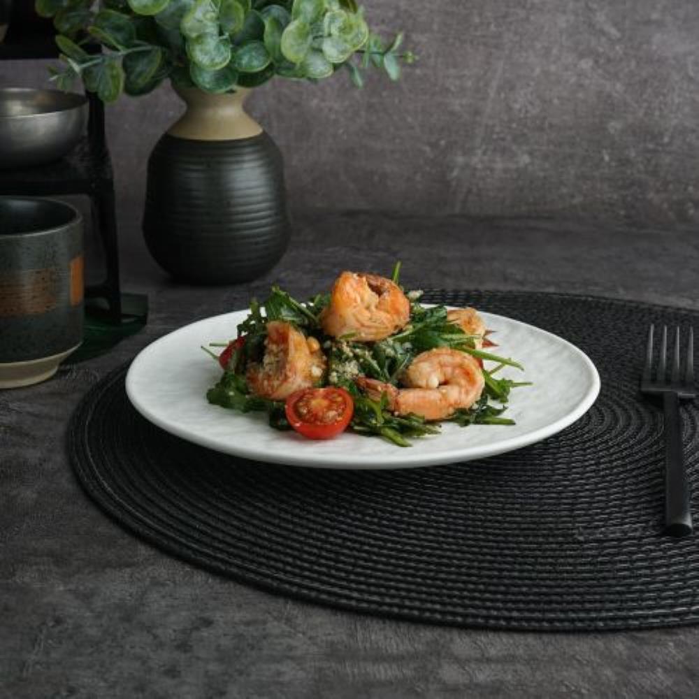 Proper Panasia Тарелка d=20 см,фарфор,белый цвет, матовая поверхность P.L.-ProffCuisine Proper Panasia Тарелка d=20 см,фарфор,белый цвет, матовая поверхность P.L.-ProffCuisine