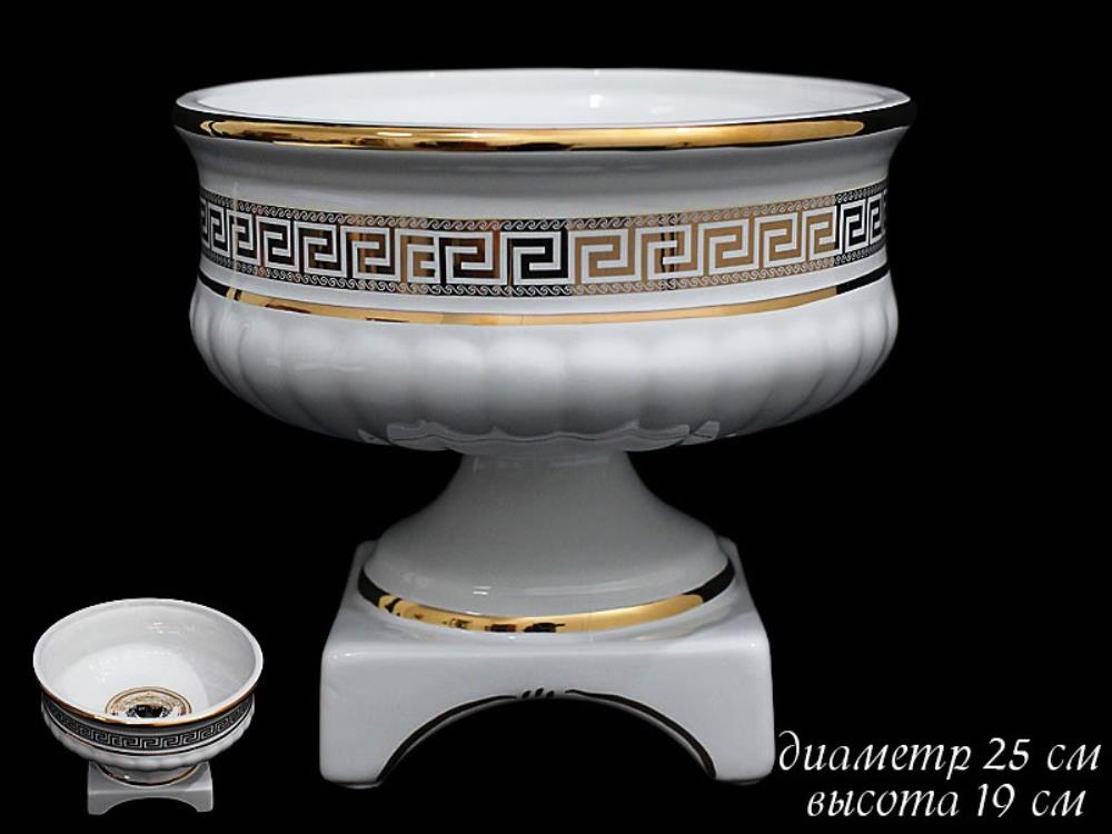 228-039 Фруктовница 25см Версаче в под.упак (х4) Фарфор 228-039 Фруктовница 25см Версаче в под.упак (х4) Фарфор
