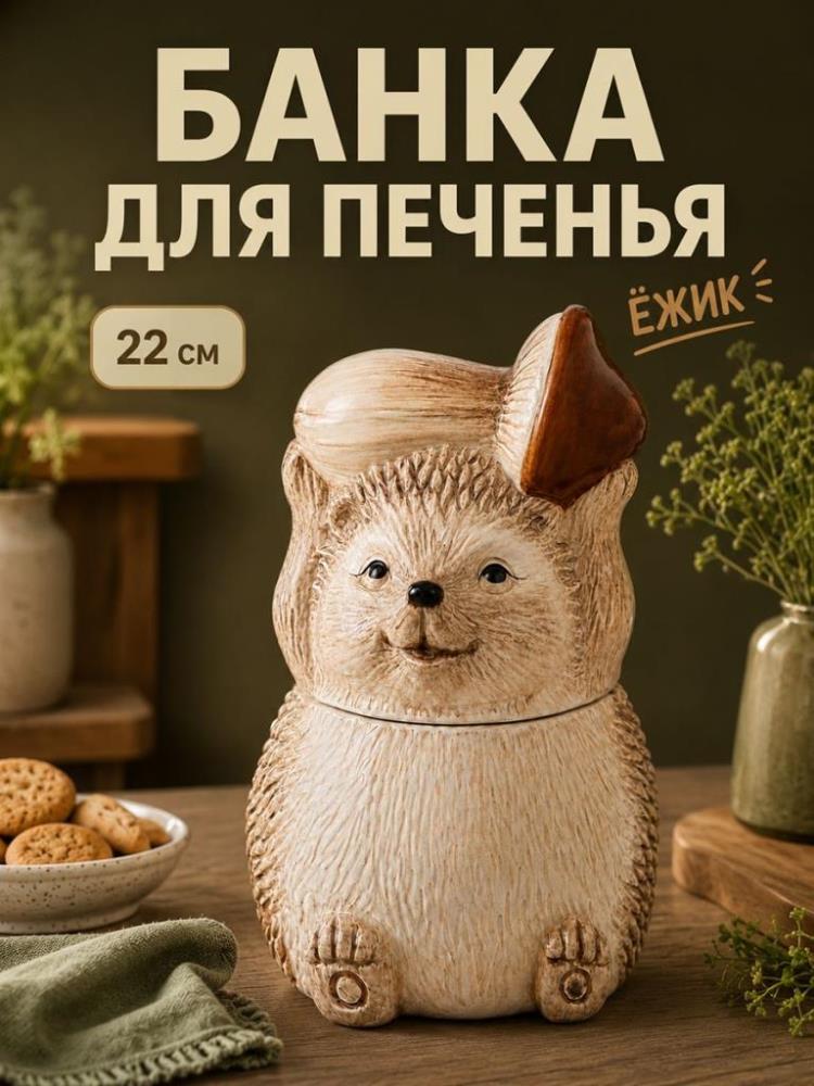 Банка д/печенья 900 мл 14*14*22 см Банка д/печенья 900 мл 14*14*22 см