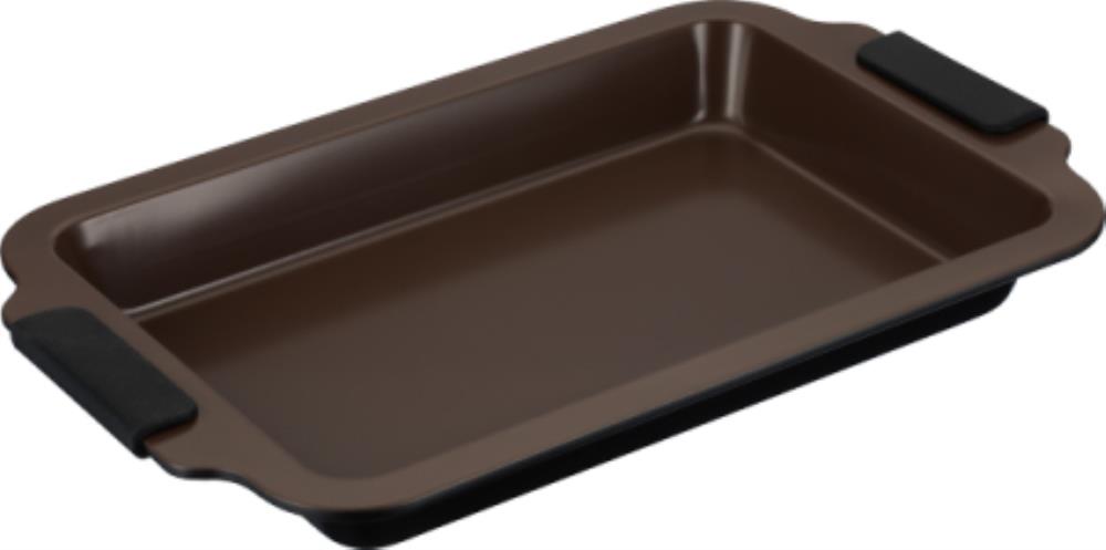 64-009 Противень глубокий 36.5х23х3.5см, Linea EASY Ceramica