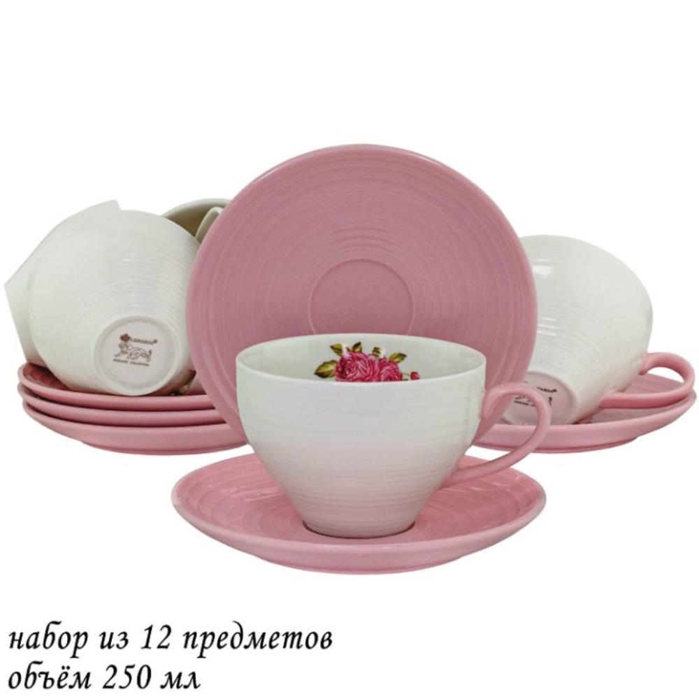 109-102 Чайный набор 12пр. 250 мл в под.уп.(х6)Фарфор 109-102 Чайный набор 12пр. 250 мл в под.уп.(х6)Фарфор