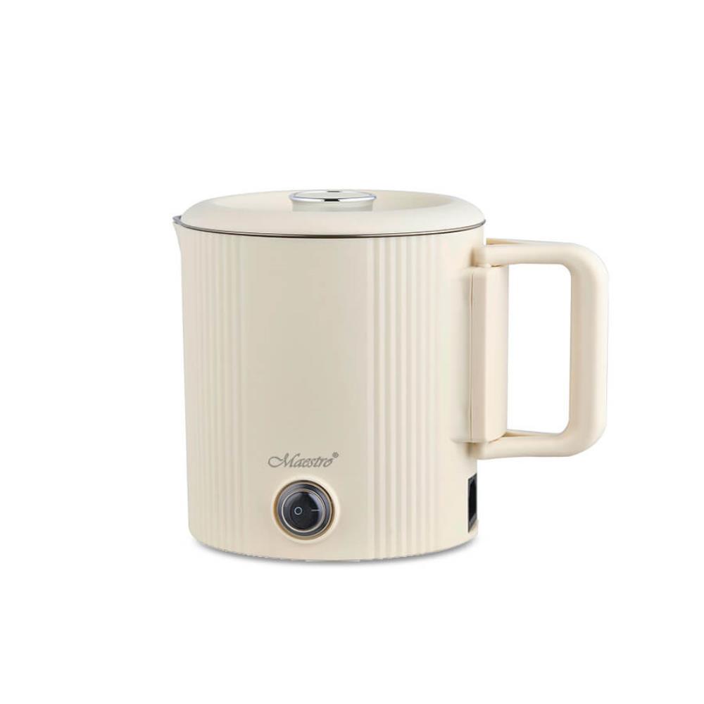 MR-009-BEIGE Дорож.эл.чайник+ кастрюля 2 в 1 0,8л Maestro MR-009-BEIGE Дорож.эл.чайник+ кастрюля 2 в 1 0,8л Maestro