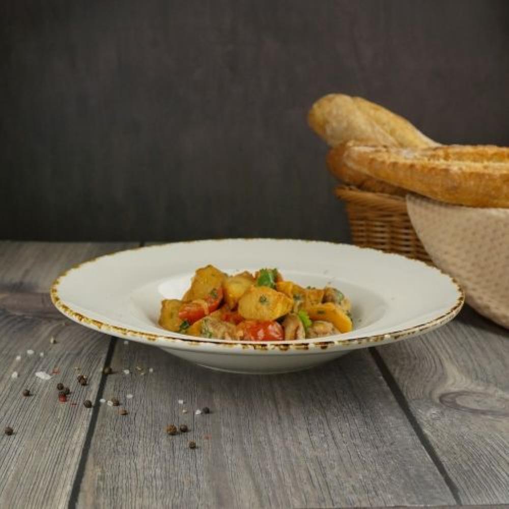 Organica Grain Тарелка круглая для пасты 400 мл, d=27,5 см, P.L. Proff Cuisine /4 Organica Grain Тарелка круглая для пасты 400 мл, d=27,5 см, P.L. Proff Cuisine /4