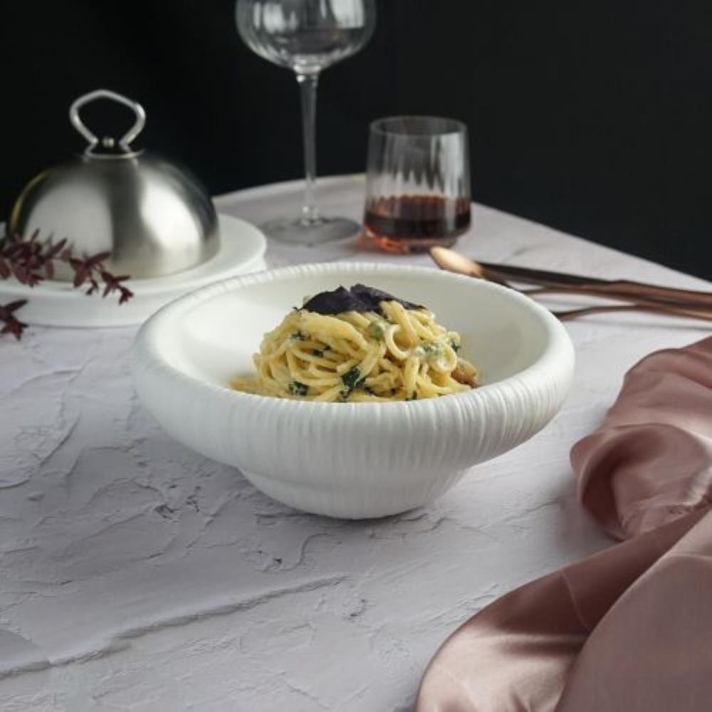 White Moon Салатник 500 мл, d=20см,фарфор, P.L. - Proff Cuisine White Moon Салатник 500 мл, d=20см,фарфор, P.L. - Proff Cuisine
