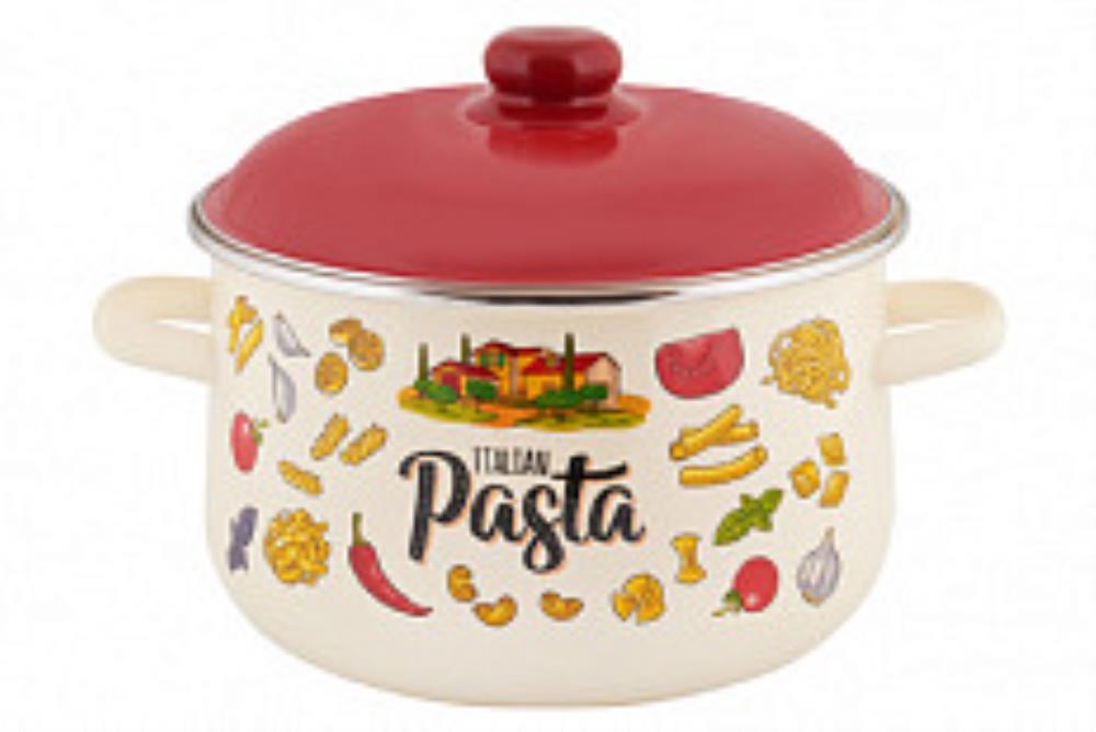 Кастрюля эмал конич Итальянская паста / Pasta Italian 5,5 ТМ Appetite Кастрюля эмал конич Итальянская паста / Pasta Italian 5,5 ТМ Appetite