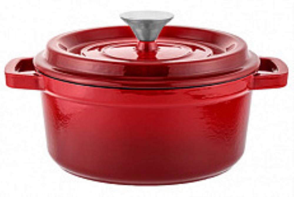 Кастрюля чугун эмал 3,6л TM MY REAL IRON COOK Кастрюля чугун эмал 3,6л TM MY REAL IRON COOK