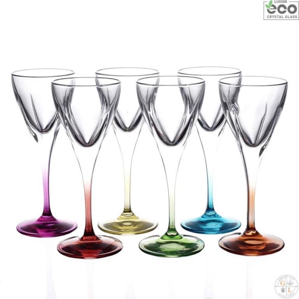 RCR Fusion COLOUR Набор рюмок 70мл (6 шт) RCR Fusion COLOUR Набор рюмок 70мл (6 шт)