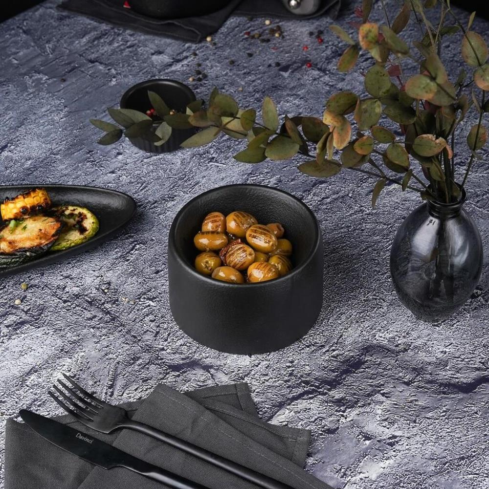 Smooth Black Raw Stellar Салатник 250 мл d 11 см h7,5 см P.L. Proff Cuisine Smooth Black Raw Stellar Салатник 250 мл d 11 см h7,5 см P.L. Proff Cuisine