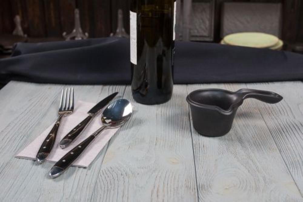 Black Star Соусник с ручкой 100 мл, P.L. Proff Cuisine Black Star Соусник с ручкой 100 мл, P.L. Proff Cuisine