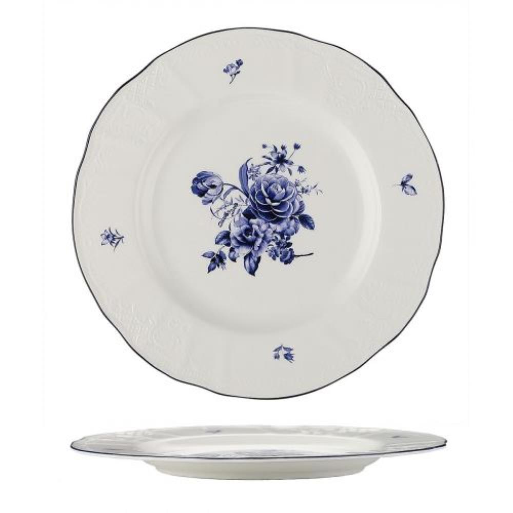 Blue Flower Тарелка круглая 26 см, P.L. Proff Cuisine Blue Flower Тарелка круглая 26 см, P.L. Proff Cuisine