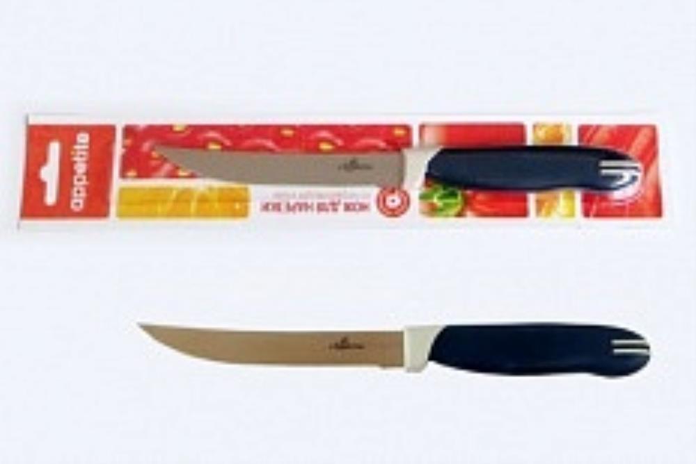 Нож нерж Комфорт д/нарезки 11см с зуб ТМ Appetite Нож нерж Комфорт д/нарезки 11см с зуб ТМ Appetite
