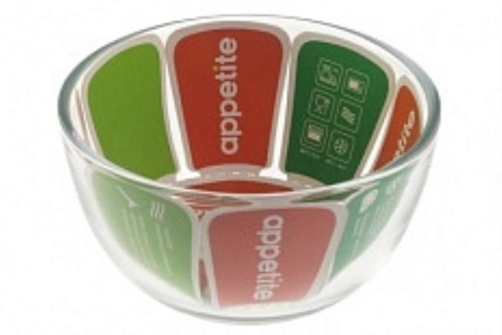 Миска стекл 0,8л ТМ Appetite Миска стекл 0,8л ТМ Appetite