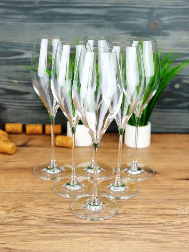 SWAN Набор бокалов для вина/шампанского из хрустального стекла 320 мл REPAST@RONA (6 шт) SWAN Набор бокалов для вина/шампанского из хрустального стекла 320 мл REPAST@RONA (6 шт)