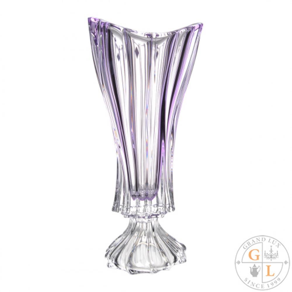 Aurum Crystal Plantica Ваза для цветов 40 см Amethyst Aurum Crystal Plantica Ваза для цветов 40 см Amethyst
